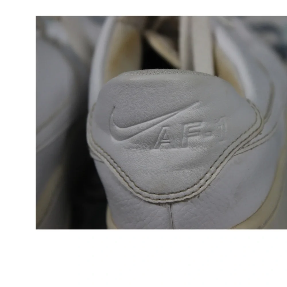 Nike Air Force 1 AF1 Sage‎ Low Platform Sneakers White AR5339-100